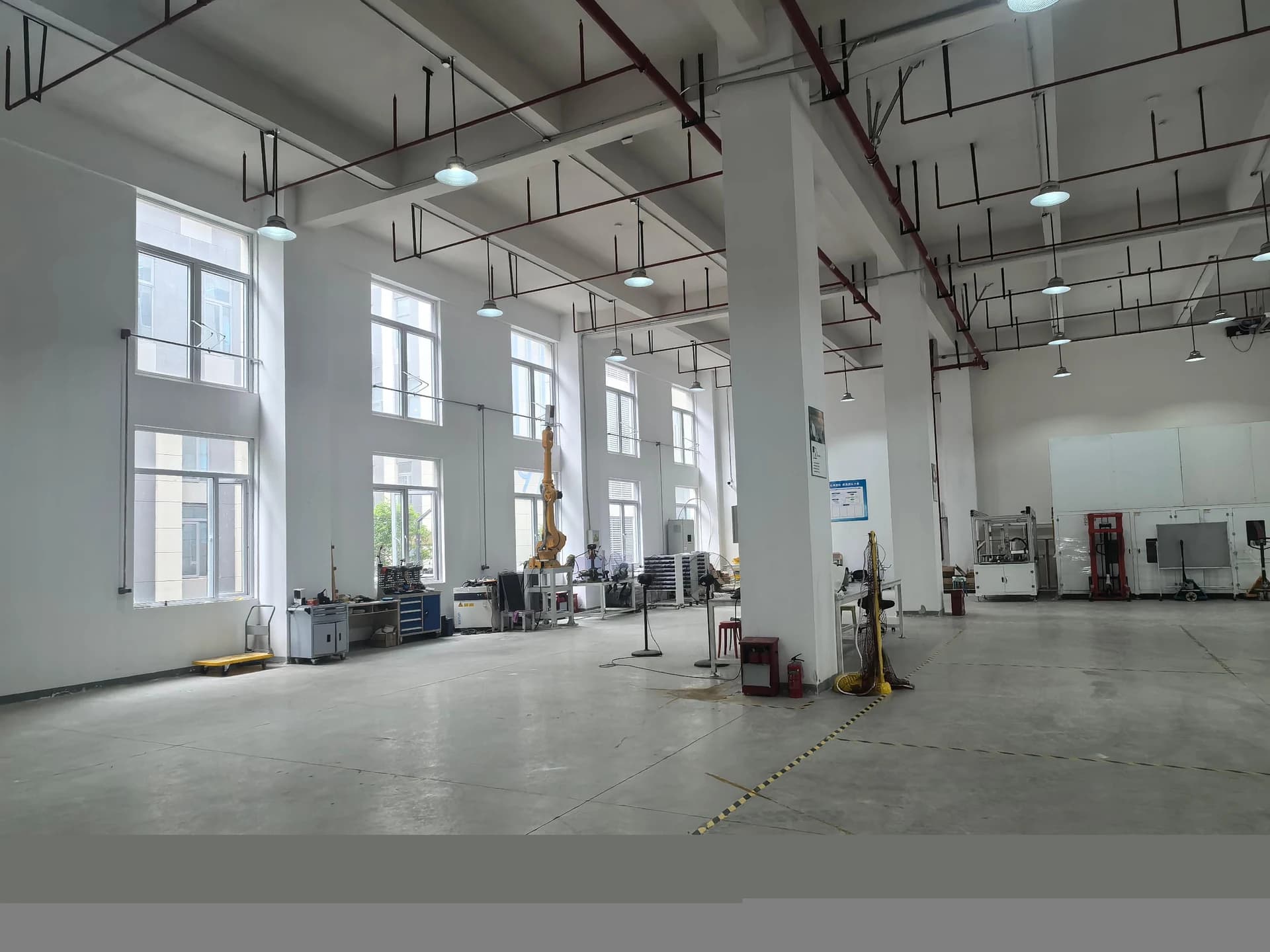 XYM Automation workshop floor in Suzhou