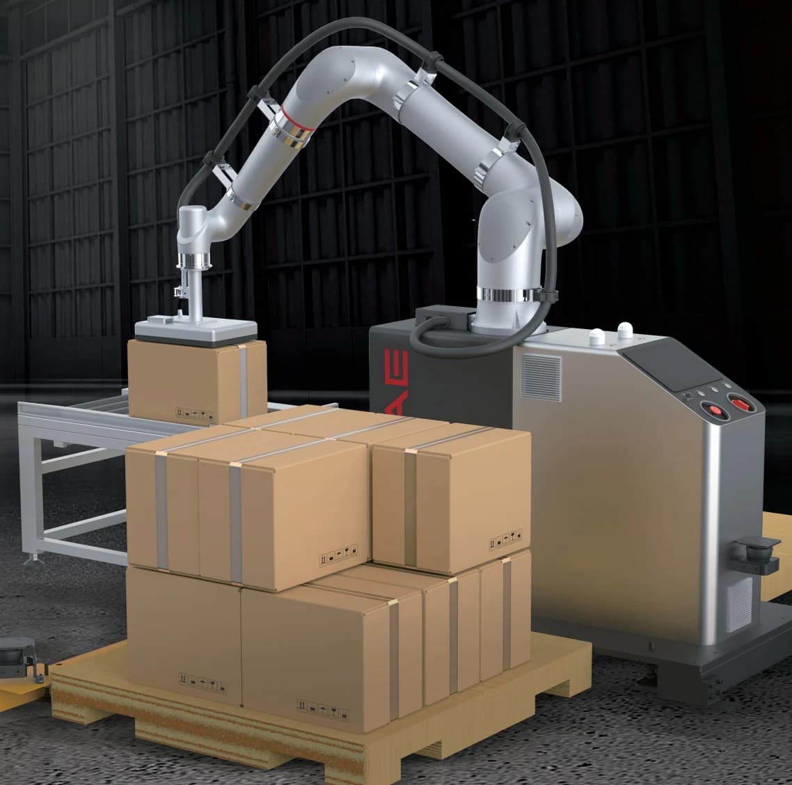 Automatic Palletizing Workstation (XYM-PACK-004)