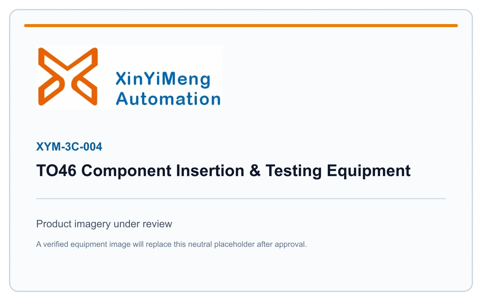 T046 Component Insertion & Testing Equipment (XYM-3C-004)